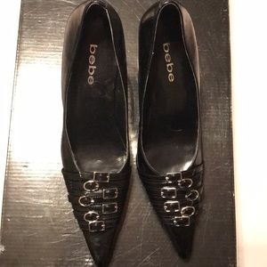 BeBe black heels